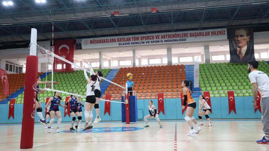 Filede Yarı Final Coşkusu: Genç Kızlar Elazığ’da Buluştu