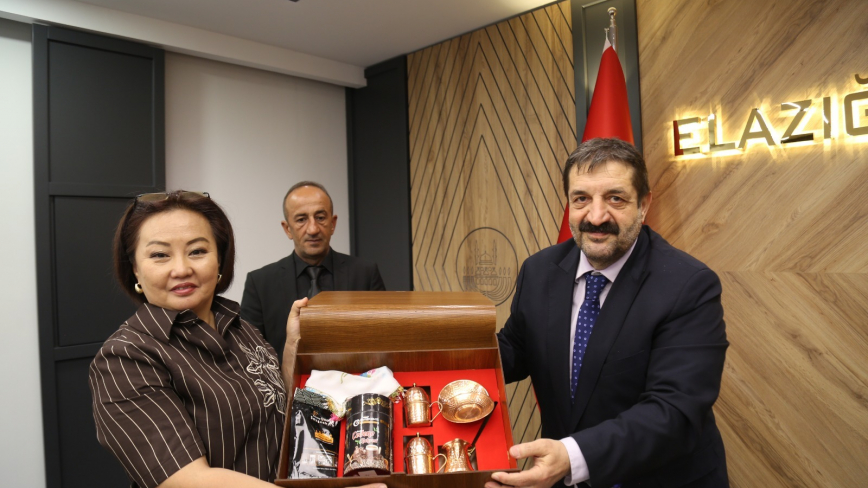 Kırgızistan Heyetinden Elazığ Belediyesi’ne Ziyaret