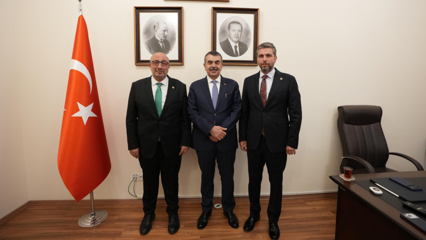Ak Parti Elazığ Milletvekillerinden Bakan Tekin’e Ziyaret