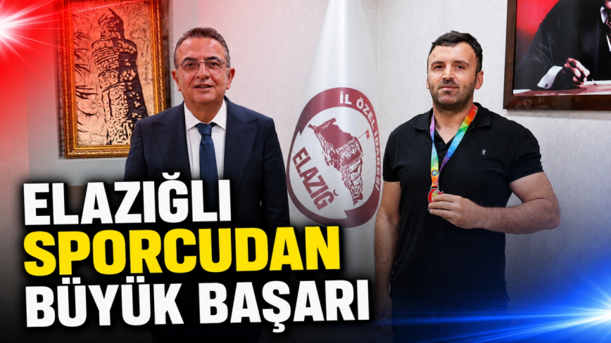 Elazığlı Sporcudan Büyük Başarı