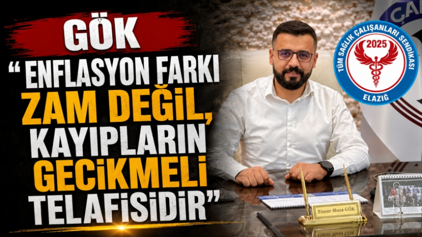 Gök “Enflasyon Farkı Zam Değil, Kayıpların Gecikmeli Telafisidir”