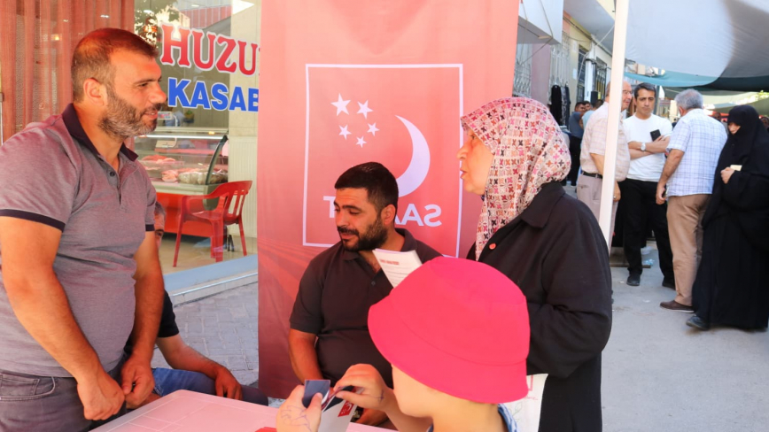 Saadet Partisi Elazığ Teşkilatından Salı Pazarı’nda Üye Çalışması