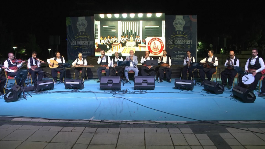 Yaz Etkinliklerinde Çayda Çıra Musiki Derneği Sahne Aldı