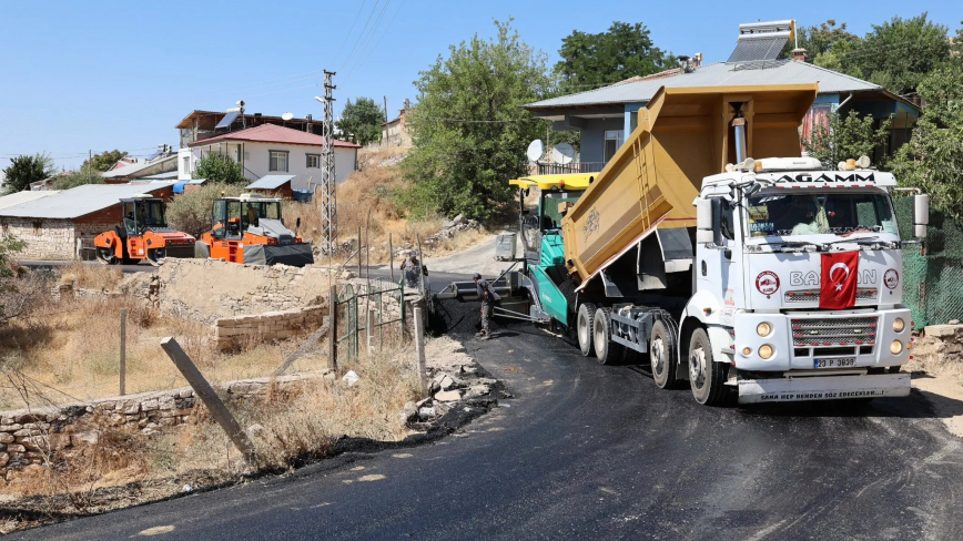 Körpe Köyü’nde Bsk Asfalt Çalışması Başladı