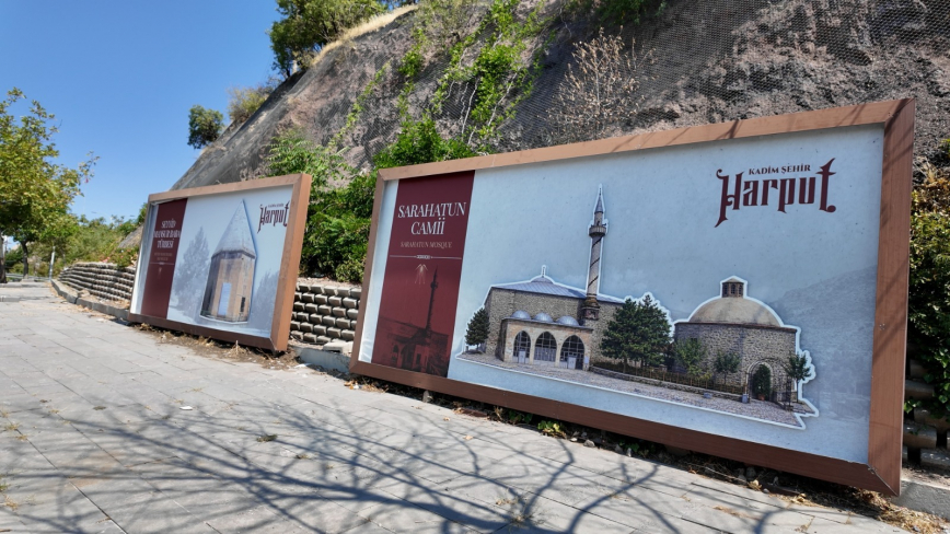 Harput’un Simgeleri Tanıtım Panolarında