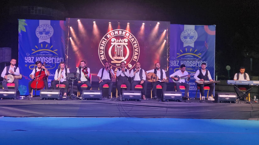 Elazığ Musiki Konservatuvarı Derneği Yaz Etkinliklerinde Sahne Aldı