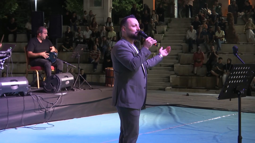 Yaz Etkinliklerinde Ömer Ahmet Turhan Sahne Aldı