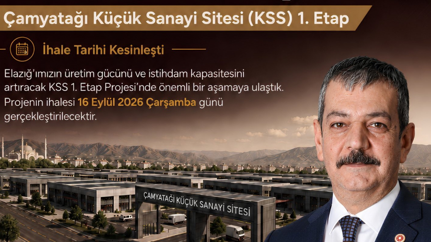 Milletvekili Keleş: Çamyatağı Küçük Sanayi Sitesi’nde İhale Tarihi Kesinleşti