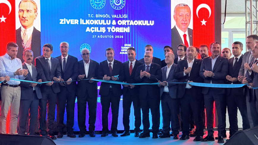 Ziver İlkokulu ve Ortaokulu Törenle Açıldı