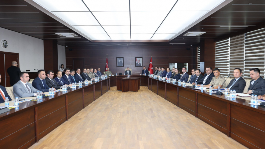 Elazığ’da İl Güvenlik ve Asayiş Koordinasyon Toplantısı Yapıldı