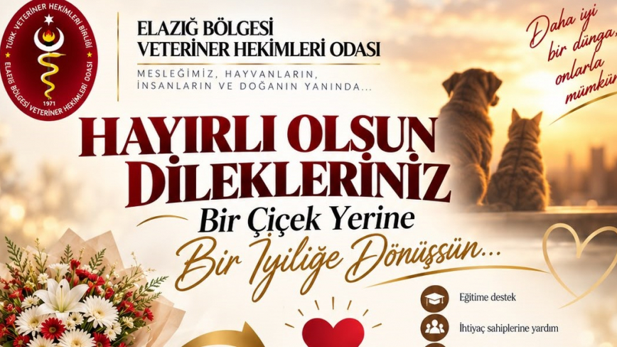 Veteriner Hekimleri Odası’ndan Sosyal Sorumluluk Çağrısı