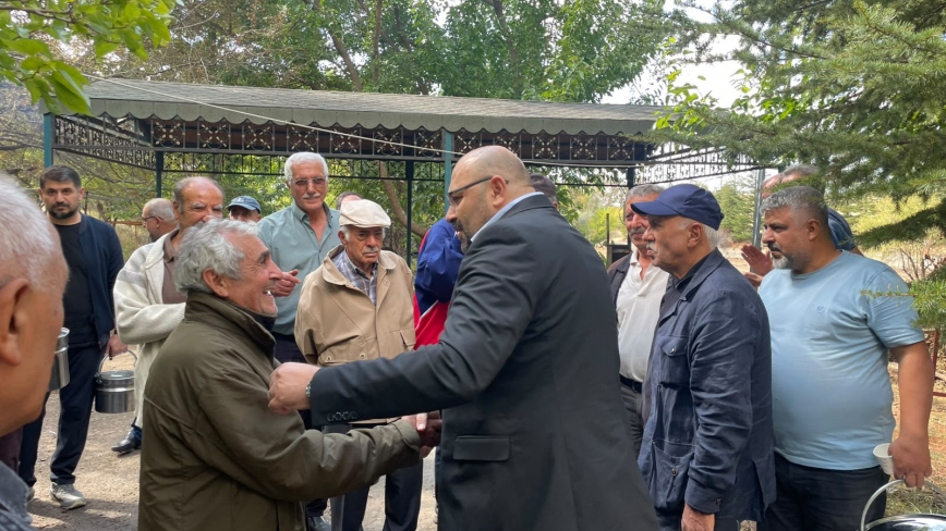 Başkan Özden Keban’da Vatandaşlarla Bir Araya Geldi