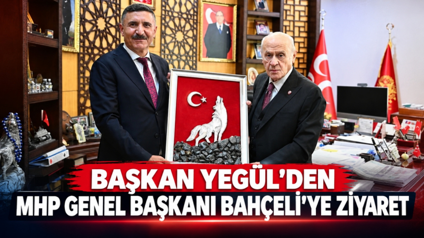 Yılmaz Yegül, MHP Genel Başkanı Bahçeli ile Görüştü