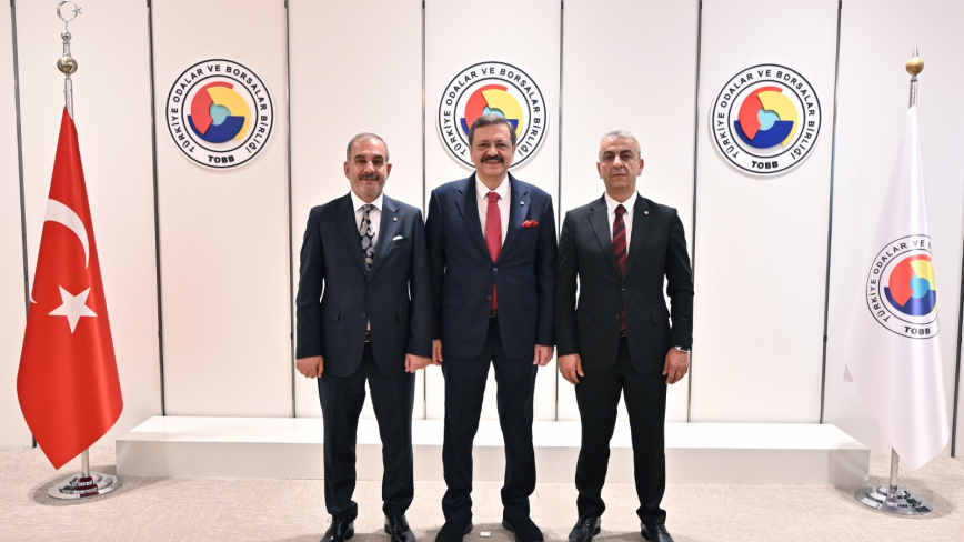 İdris Alan’dan TOBB Başkanı Hisarcıklıoğlu’na Ziyaret
